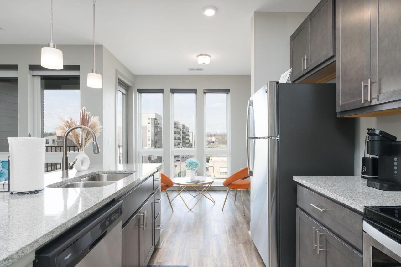 Stylish 1Br Apartment With View Indianapolis Exterior photo